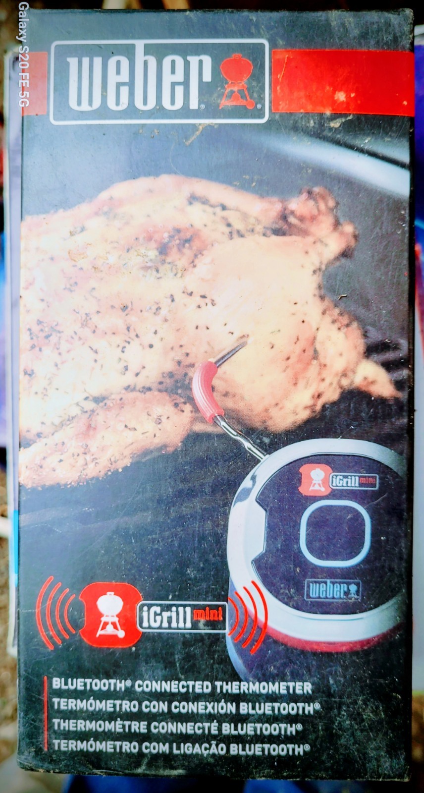 Weber iGrill Mini Bluetooth Meat Thermometer