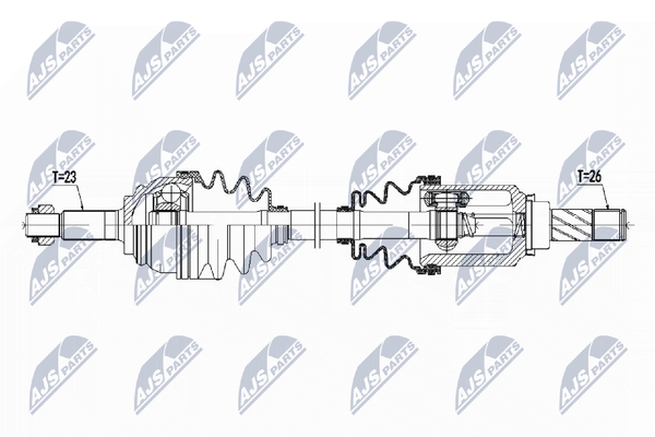 Antriebswelle NTY NPW-RE-069 FüR Renault Clio 4 Logan Stepway 2 Tce Bhnp Bhnf-image