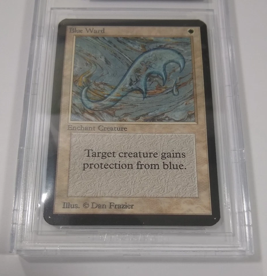 Magic The Gathering MTG Blue Ward Alpha BGS 9 Mint 93/94 vintage old school NM - Image 3 of 4