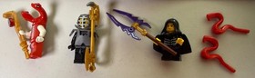 LEGO Ninjago 9457 Fangpyre Wrecking Ball Rare Retired 100% Complete Set