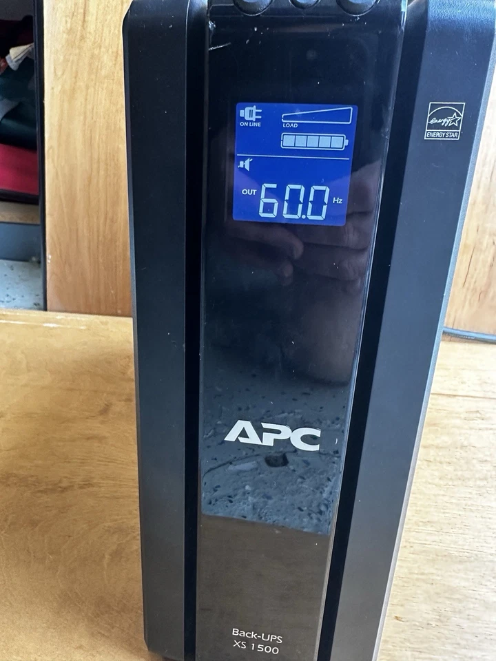 APC Back-UPS XS 1500 BX1500G 1500VA 865W with Connectors, Tested Working - Image 4 of 4