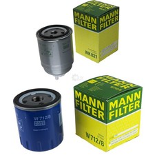 MANN-FILTER Filtersatz Ölfilter Kraftstofffilter für Peugeot 106 II 1.5 D 1.4