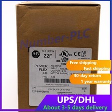 ALLEN BRADLEY POWERFLEX 4M AC DRIVE 240V 22F-B4P2N103 NEW US Free Tax