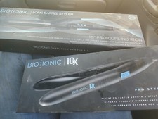 Bio Ionic One Pass Hair Straightener Flat Iron 1" BS09-C Fashion Beauty Black