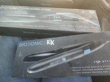 Bio Ionic One Pass Hair Straightener Flat Iron  1" BS09-C Fashion Beauty Black