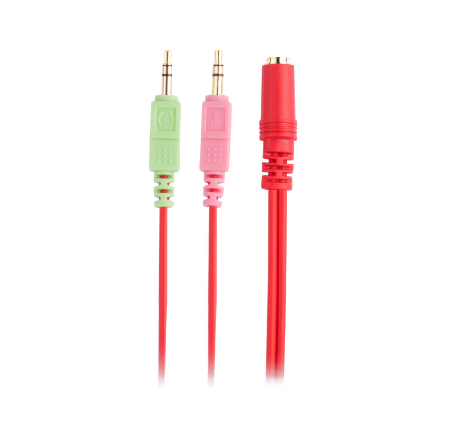 Turtle Beach PC Splitter Cable Connect Recon 100 Headset to PC Mic for