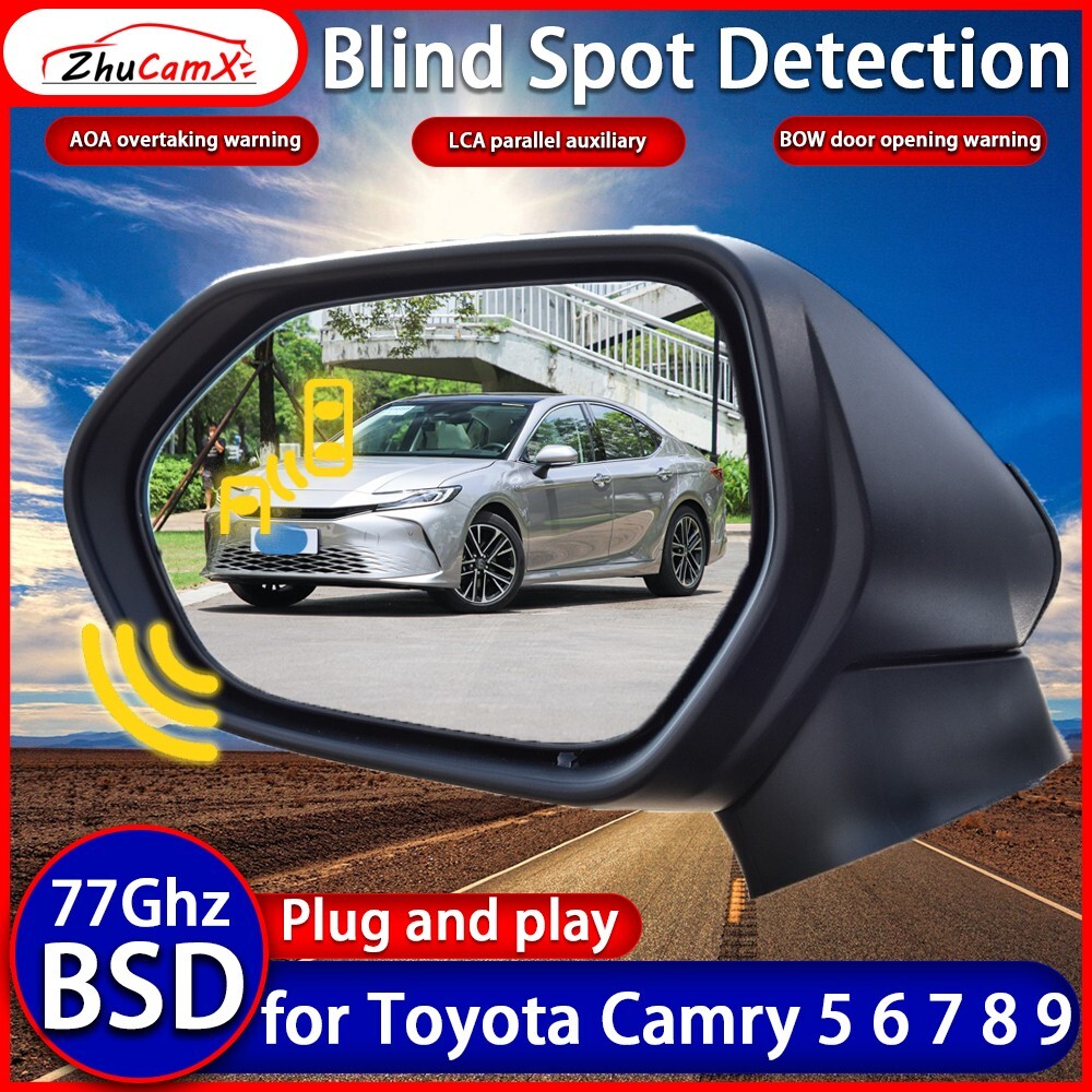 Rear Cross Traffic Alert RCTA Blind Spot Monitor BSM for Toyota