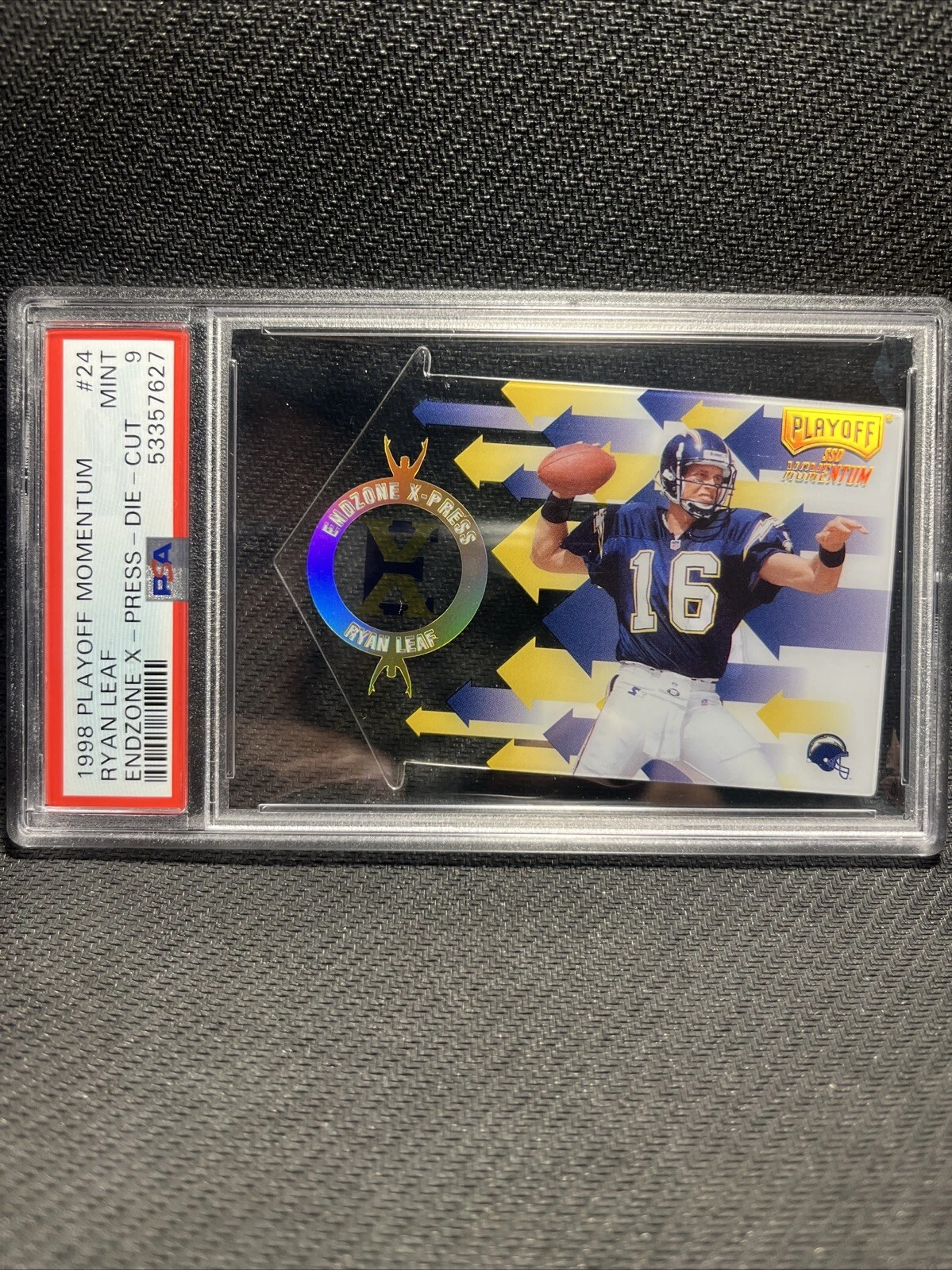 Ryan Leaf Playoff Momentum Endzone X-Press #24 Endzone X-Press