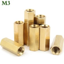M3 Female Brass Hex Column Standoff Support Spacer Threaded Pillar for PCB Board