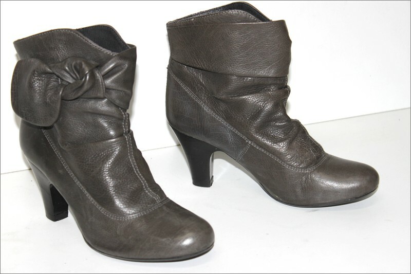 Bottines Minelli à Brides – Cuir Noir, Taille 36, Très Bon état, Talon 5 Cm