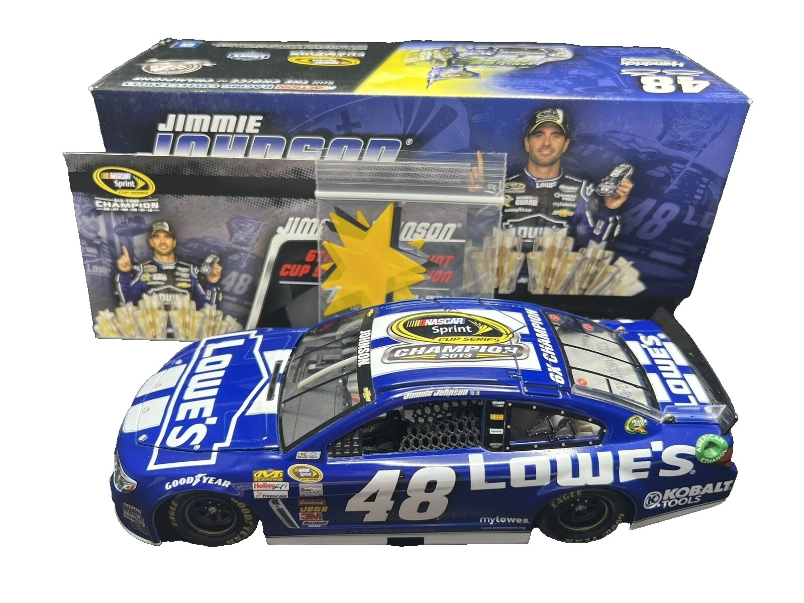 Action Jimmie Johnson 2013 año del vehículo coches Diecast Sport & Touring