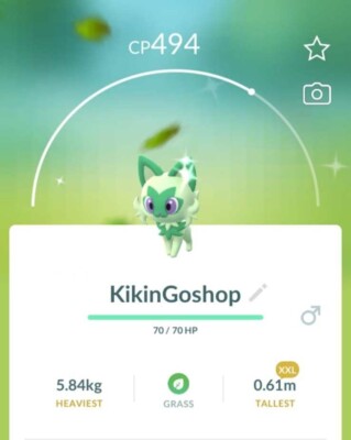 2/2 XXL SHINY POKEMON 20K DUST  OR ULTRA FRIEND  TRADE PLEASE SEE DESCRIPTION   