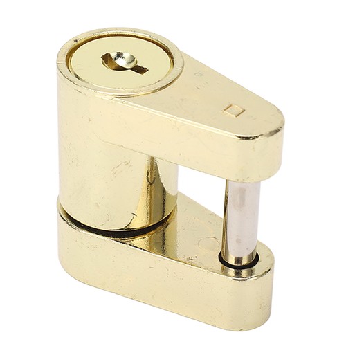 Trailer Tongue Coupler Lock Heavy Duty Anti Theft Versatile Coupler Lock Gold - Picture 23 of 23