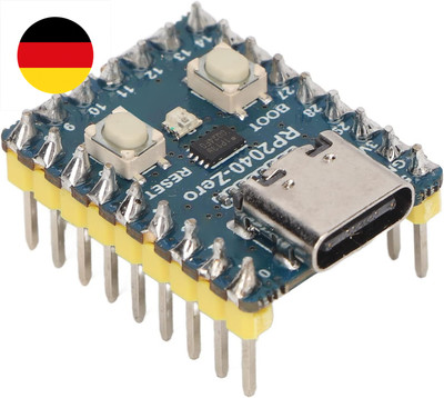 RP2040 Zero M Development Board, USB-C-Port-Dual-Core-Mikrocontroller-Kit für C,