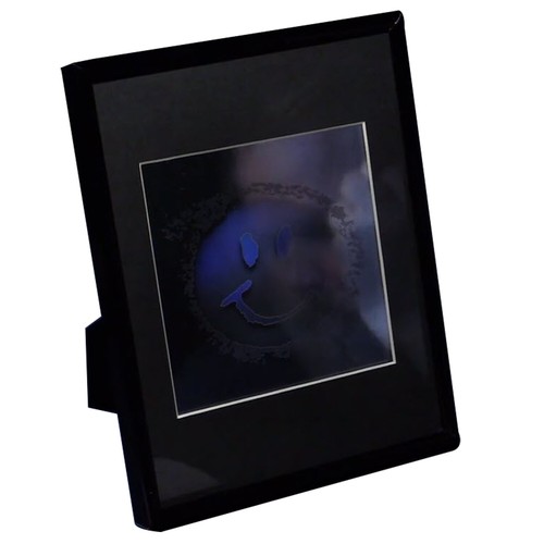 Imagen de holograma coleccionable 2D/3D de Smiley Face - EN RELIEVE - Enmarcada - Imagen 9 de 12