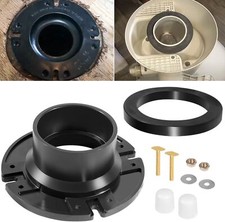 385345892 3" Socket Toilet Floor Flange Kit RV Toilet Seal Gasket for Dometic