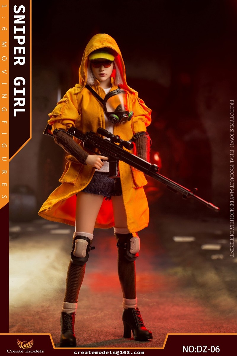 Createmodels DZ-06 1/6 Sniper Girl Lan 12