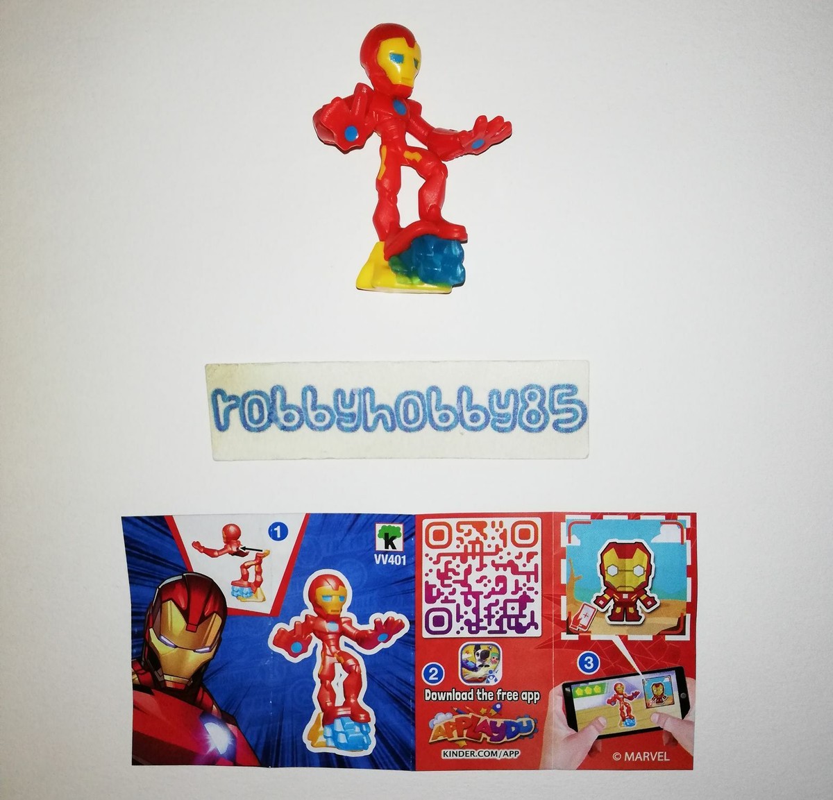 Kinder Joy Marvel Iron Man Kinder Egg Toy Iron Man Kinder Joy