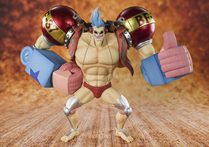 Figuarts Zero One Piece Tetsujin Frankie Approximately 0mm Abs Pvc Pre Paint Ebay