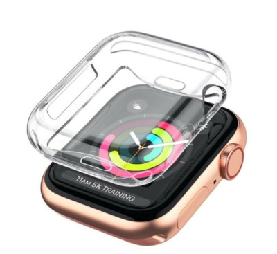 TPU Bumper Screen Protector Case For Apple Watch Series 8/7/6/5/SE 40/41/44/45mm