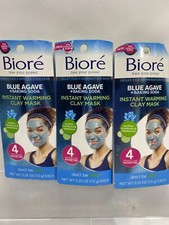 (3) Biore Blue Agave And Baking Soda Instant ...