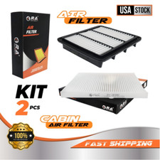 Engine & Cabin Air Filter Set for KIA FORTE 2010 2011 2012 2013 2.0L 2.4L EX LX