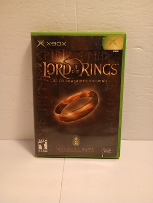 Lord of the Rings: The Fellowship of the Ring (Microsoft Xbox, 2002) Works 