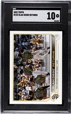 2022 Topps #124 Slam San Diego Padres SGC 10 GEM MINT