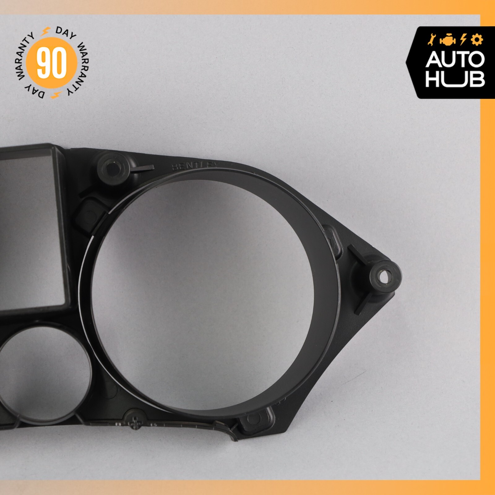 03-13 Bentley Continental GT Instrument Cluster Speedometer Bezel Trim OEM