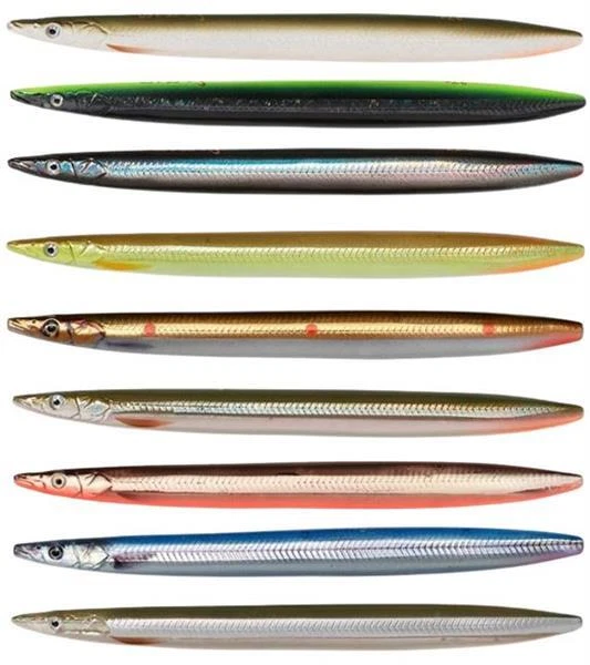 Savage Gear 3D Line Thru Sandeel 8,5cm 11cm 12,5cm 15cm Durchlaufköder Salzwasse