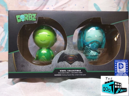 SUPERMAN & AQUAMAN DORBZ 2-Pack - FUNKO - Legion of Collectors - 3/16
