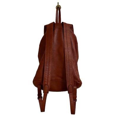 PORTER CORTINA Leather Backpack Bag Brown Yoshida Co. JAPAN MADE