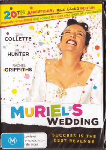MURIEL'S WEDDING - TONI COLLETTE - NEW REGION 4 DVD FREE LOCAL POST - Picture 1 of 1