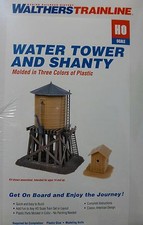 Walthers Trainline HO 931-906 Water Tower and Shanty -- Kit - Tank - NEW
