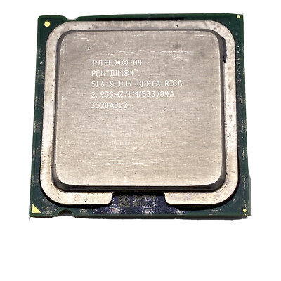Intel Pentium 4 516 SL8J9 2.93GHz/1MB/533FSB Base/Socket LGA775 Prescott CPU