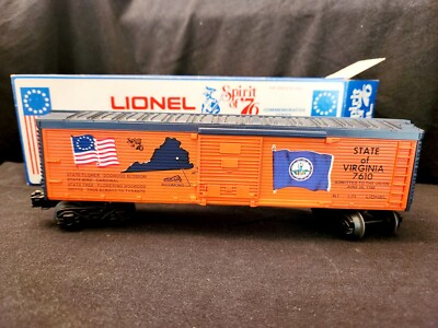 Lionel Spirit of 76 Virginia Boxcar 6-7610 for sale online | eBay