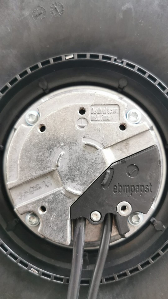 EBMPAPST R3G220-R Ventilator Lüfter Radialventilator Centrifugal Fan EBMPAPST R3G220-R Ventilator Lüfter Radialventilator Centrifugal Fan