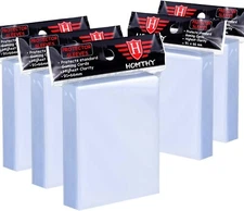 500 Pcs Card Sleeves Toploaders for Trading Soft Sleeves