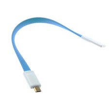 MicroUSB Short USB Cable Charger Cord Power Wire Flat Fast Charge for Tablets