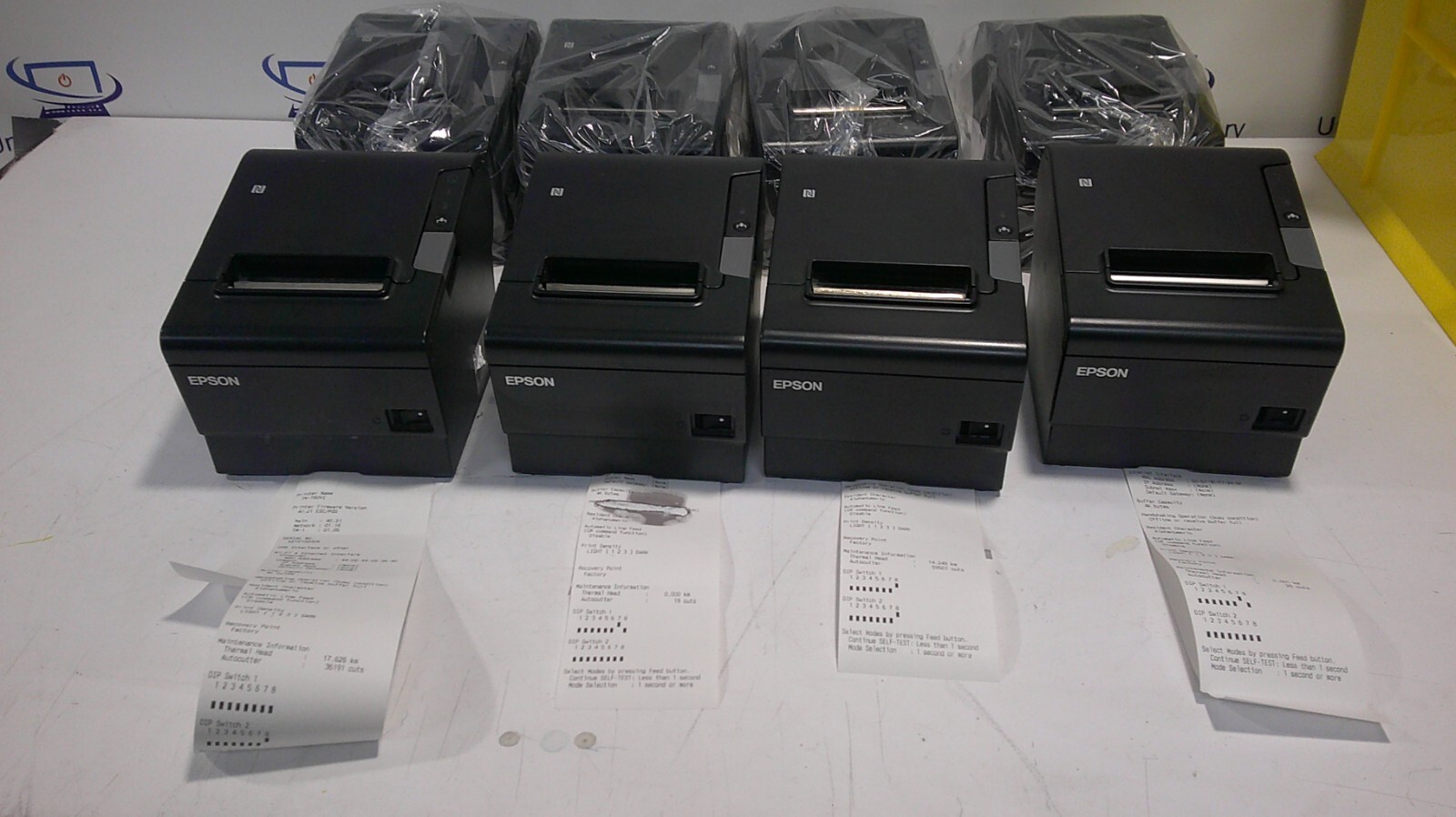 LOT 8 EPSON TMT88VI Thermal POS receipt printer & USB