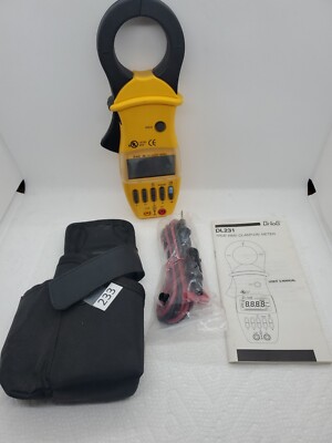 DI-LOG DL231 TRUE RMS CLAMP-ON AMP METER