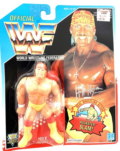 NEW SEALED VTG 1992 WWF HASBRO BLUE CARD | HULK HO...