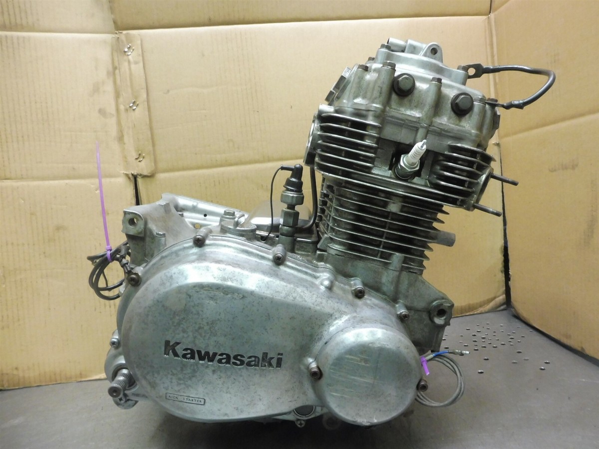1979 Kawasaki KZ400 KM114-1. engine motor good compression