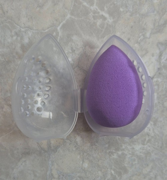 Set de esponja de maquillaje con estuche caja box