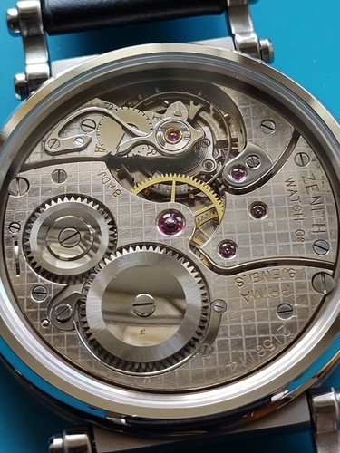 Men's ZENITH, Swiss Movement of Pocket Watch in new wrist case. Military style. - Picture 15 of 16