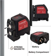 Laser Level,Cross Line Laser, 33ft/10m Red Laser for Indoor Windows, Doors etc.;
