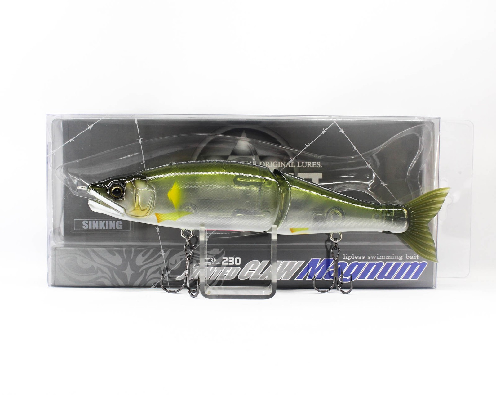 Gan Craft Jointed Claw 230 Magnum Sinking Jointed Lure 10 (8121)