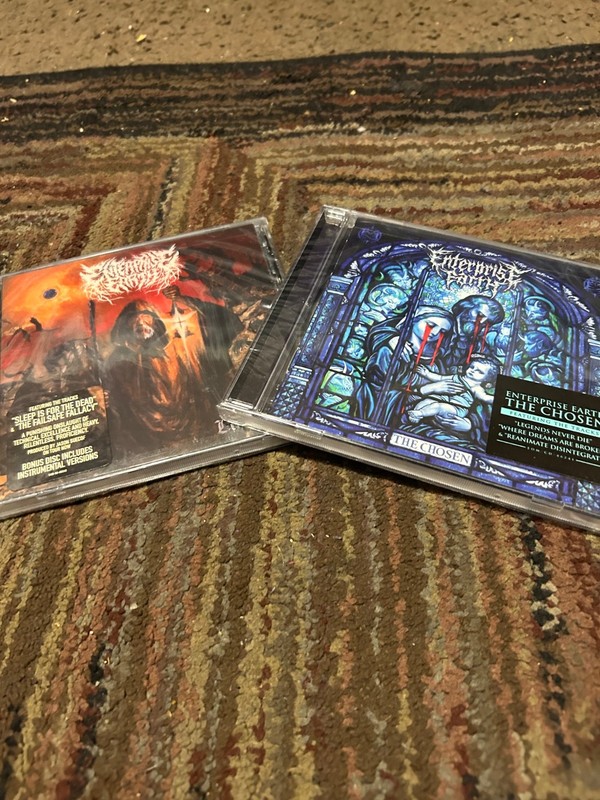 ENTERPRISE EARTH 2 CDS ROCK/HEAVY METAL BRAND NEW/SEALED