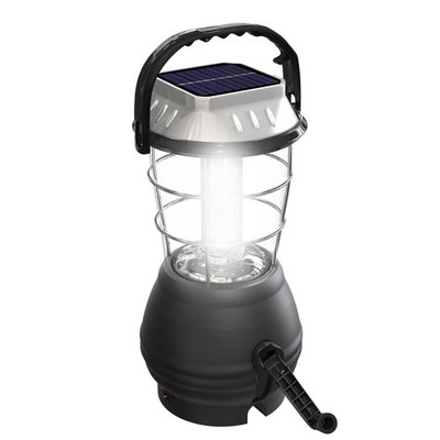 Dynamo Hand Crank Solar Powered Lantern - Battery-Operated or 1 Pack, Blue