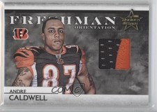 2008 Leaf Rookies & Stars Jerseys Prime 9/25 Andre Caldwell #FO-25 4r3